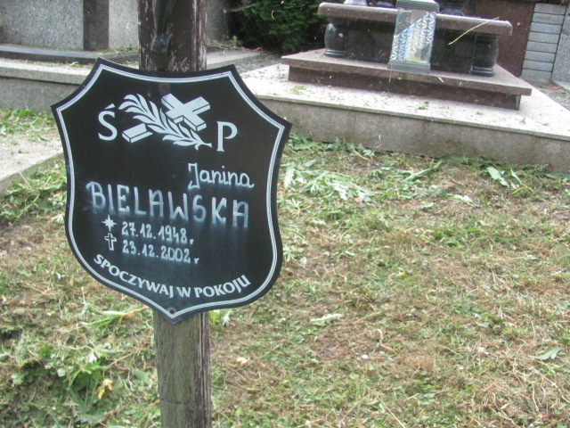 Janina Bielawska 1948 Polanica Zdrój - Grobonet - Wyszukiwarka osób pochowanych