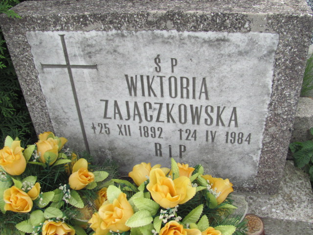 Wiktoria Zajączkowska 1892 Polanica Zdrój - Grobonet - Wyszukiwarka osób pochowanych