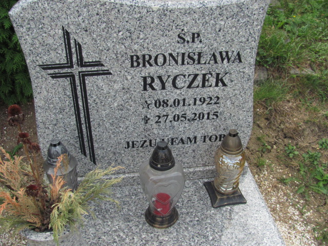 Bronisława Ryczek 1922 Polanica Zdrój - Grobonet - Wyszukiwarka osób pochowanych