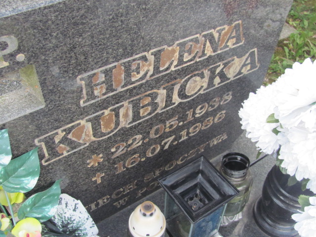 Helena Kubicka 1938 Polanica Zdrój - Grobonet - Wyszukiwarka osób pochowanych