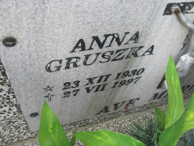 Anna Gruszka 1930 Polanica Zdrój - Grobonet - Wyszukiwarka osób pochowanych