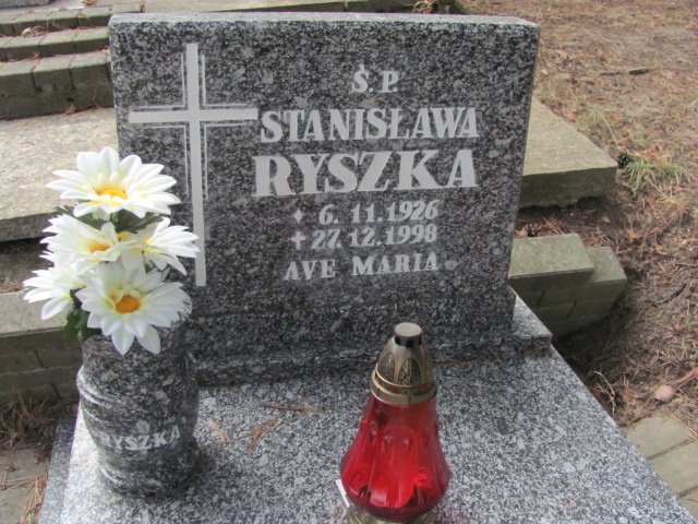Stanisława Ryszka 1926 Polanica Zdrój - Grobonet - Wyszukiwarka osób pochowanych