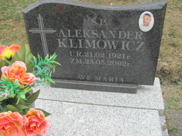Aleksander Klimowicz 1921 Polanica Zdrój - Grobonet - Wyszukiwarka osób pochowanych