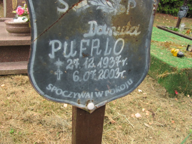 Danuta Pufalo 1937 Polanica Zdrój - Grobonet - Wyszukiwarka osób pochowanych