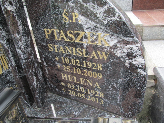 Stanisław Ptaszek 1928 Polanica Zdrój - Grobonet - Wyszukiwarka osób pochowanych