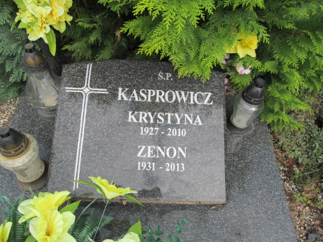 Zenon Kasprowicz 1931 Polanica Zdrój - Grobonet - Wyszukiwarka osób pochowanych