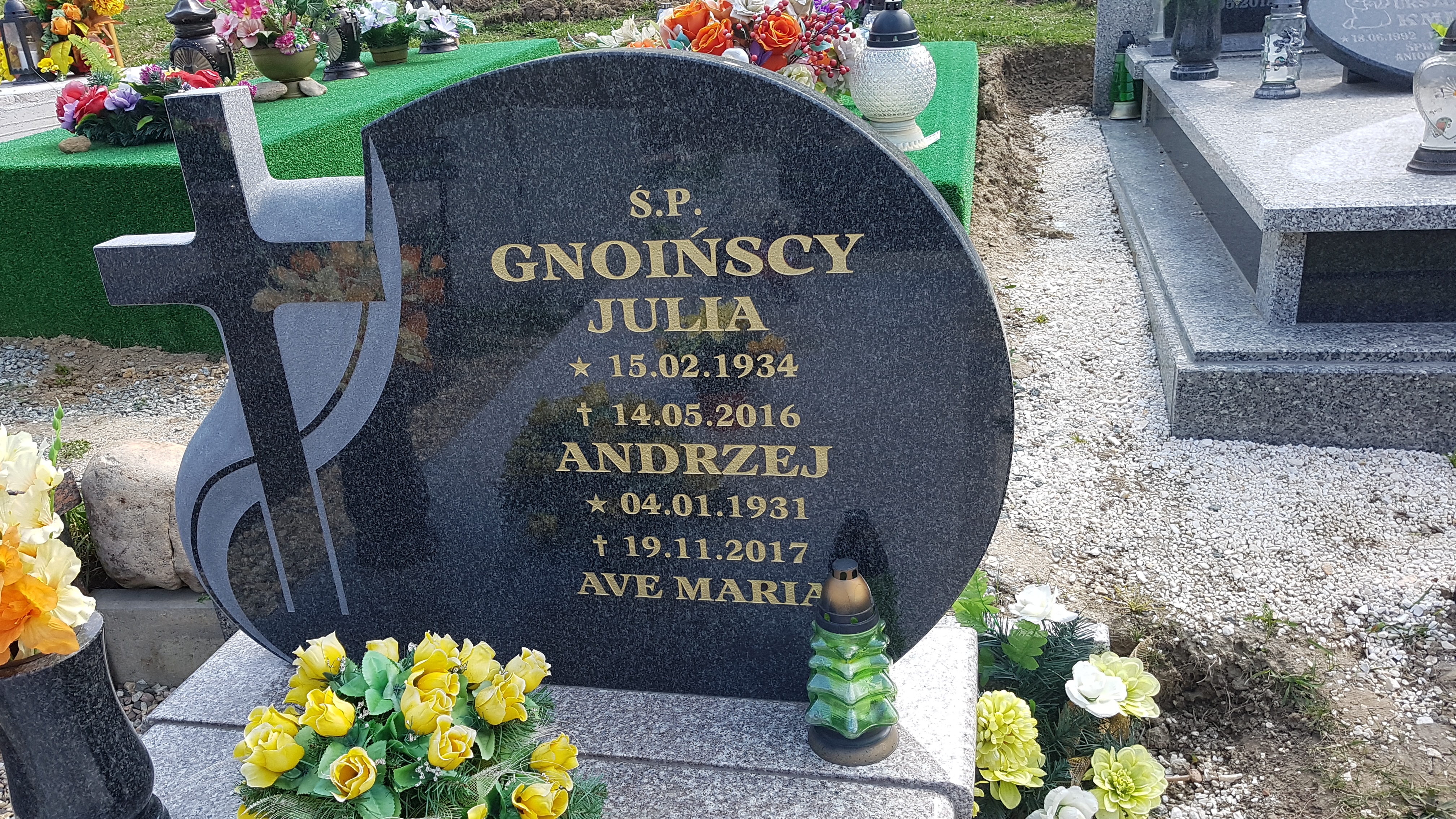 Andrzej Gnoiński 1931 Polanica Zdrój - Grobonet - Wyszukiwarka osób pochowanych