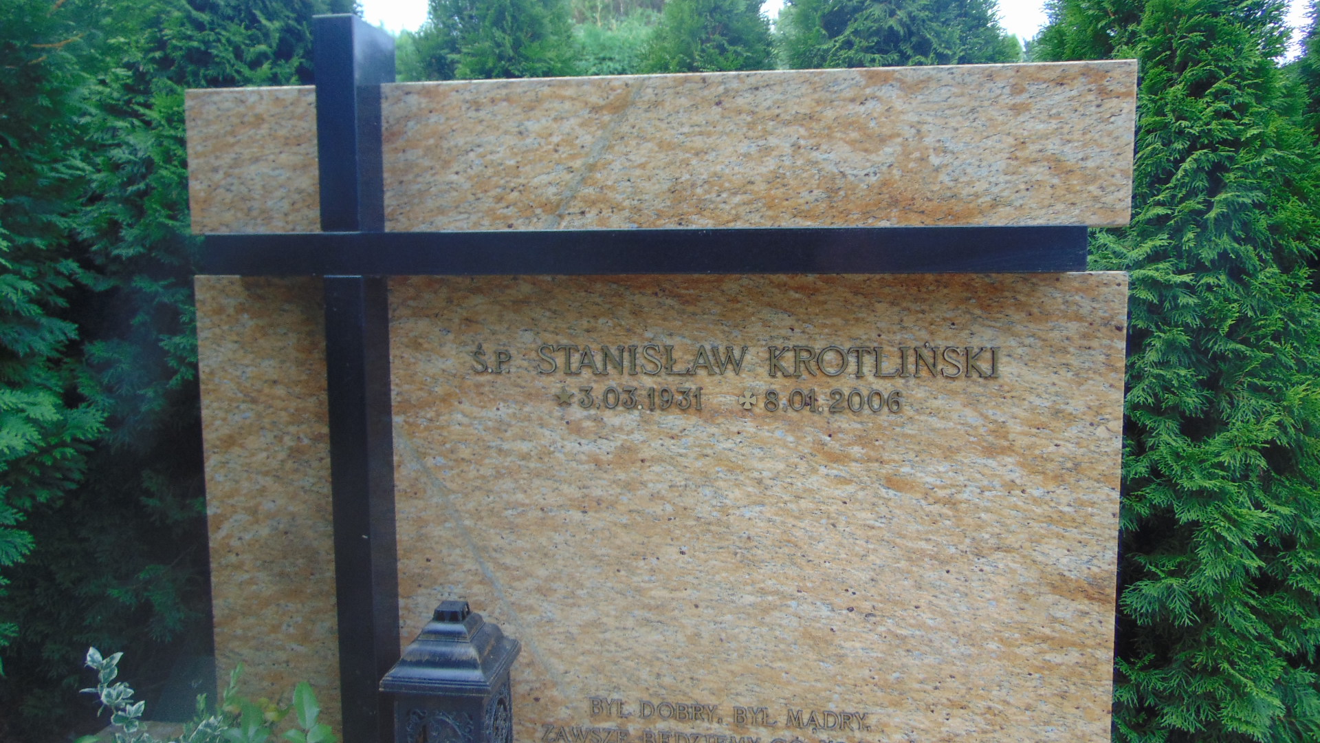 Stanisław Krotliński 1931 Polanica Zdrój - Grobonet - Wyszukiwarka osób pochowanych