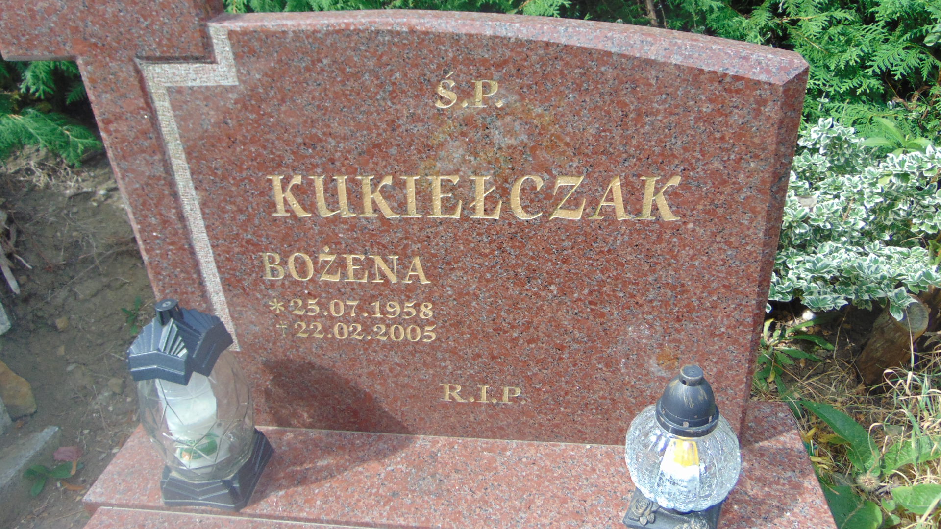 Bożena Kukiełczak 1958 Polanica Zdrój - Grobonet - Wyszukiwarka osób pochowanych