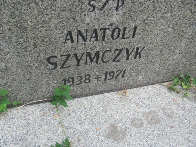 Anatoli Szymczyk 1938 Polanica Zdrój - Grobonet - Wyszukiwarka osób pochowanych