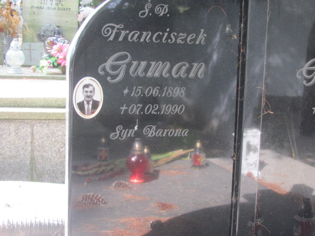 Franciszek Guman 1898 Polanica Zdrój - Grobonet - Wyszukiwarka osób pochowanych