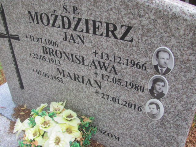 Jan Moździerz 1913 Polanica Zdrój - Grobonet - Wyszukiwarka osób pochowanych