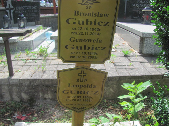 Leopolda Gubicz 1906 Polanica Zdrój - Grobonet - Wyszukiwarka osób pochowanych