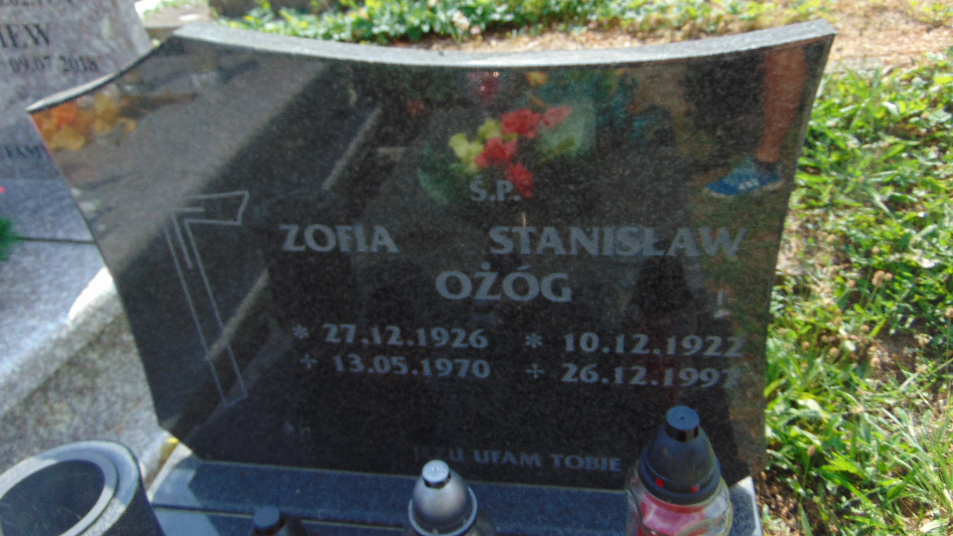 Zofia Ożóg 1926 Polanica Zdrój - Grobonet - Wyszukiwarka osób pochowanych