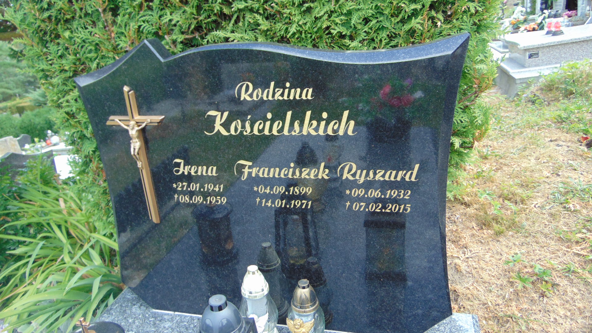 Franciszek Kościelski 1899 Polanica Zdrój - Grobonet - Wyszukiwarka osób pochowanych