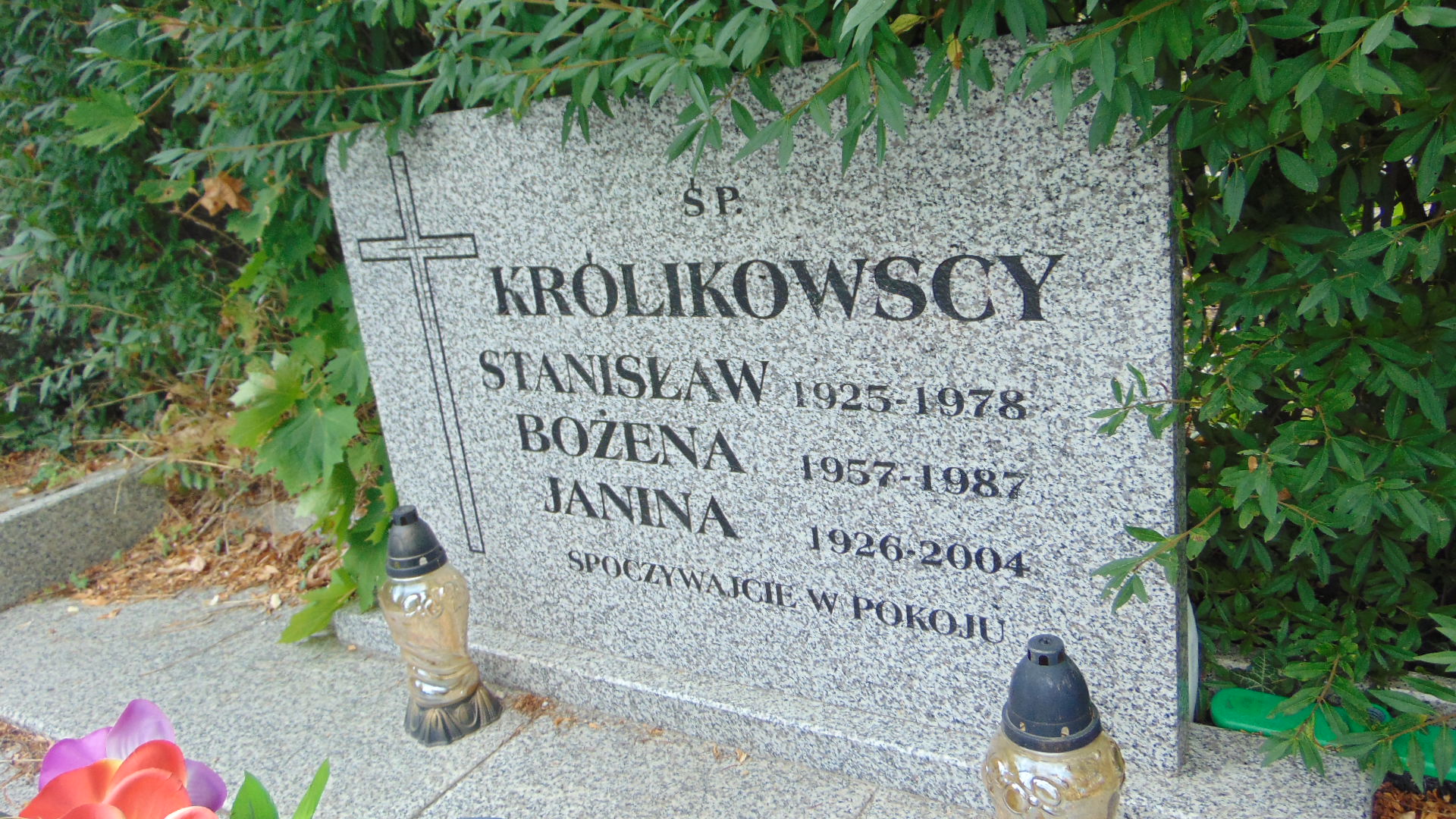 Janina Królikowska 1926 Polanica Zdrój - Grobonet - Wyszukiwarka osób pochowanych