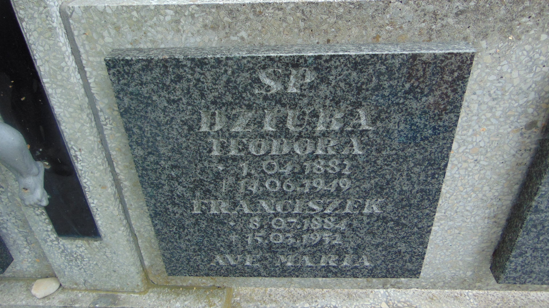 Teodora Dziuba 1882 Polanica Zdrój - Grobonet - Wyszukiwarka osób pochowanych