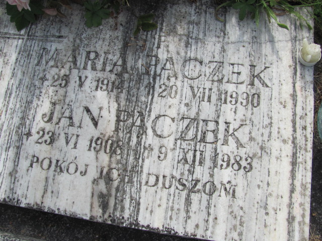 Maria Pączek 1914 Polanica Zdrój - Grobonet - Wyszukiwarka osób pochowanych