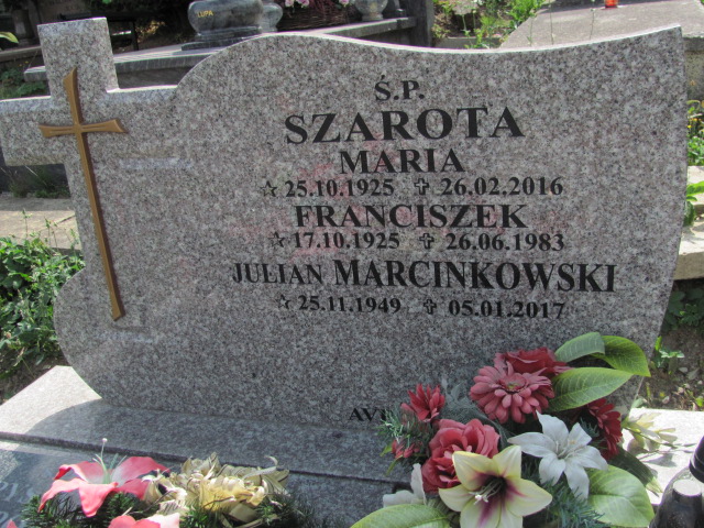 Julian Marcinkowski 1949 Polanica Zdrój - Grobonet - Wyszukiwarka osób pochowanych