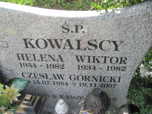 Helena Kowalska 1934 Polanica Zdrój - Grobonet - Wyszukiwarka osób pochowanych