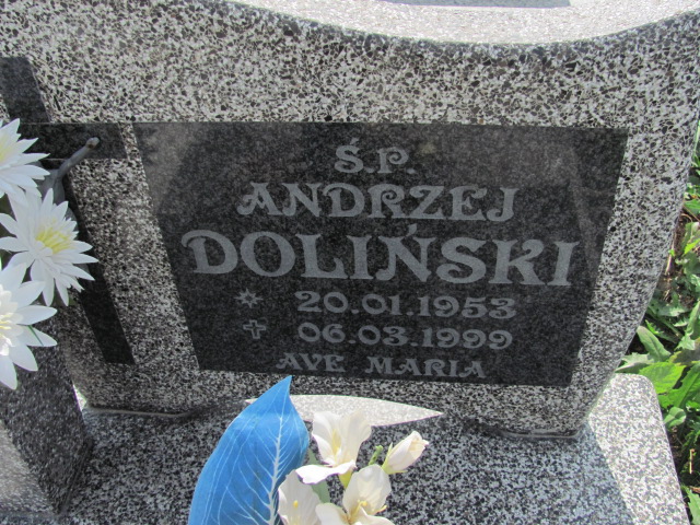 Andrzej Doliński 1953 Polanica Zdrój - Grobonet - Wyszukiwarka osób pochowanych