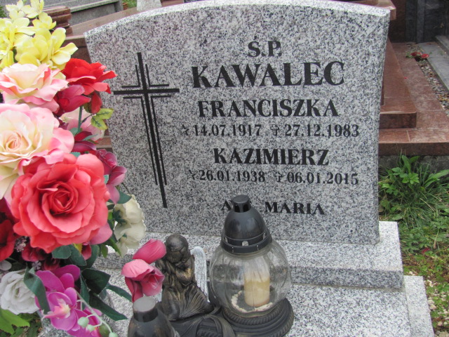 Franciszka Kawalec 1917 Polanica Zdrój - Grobonet - Wyszukiwarka osób pochowanych