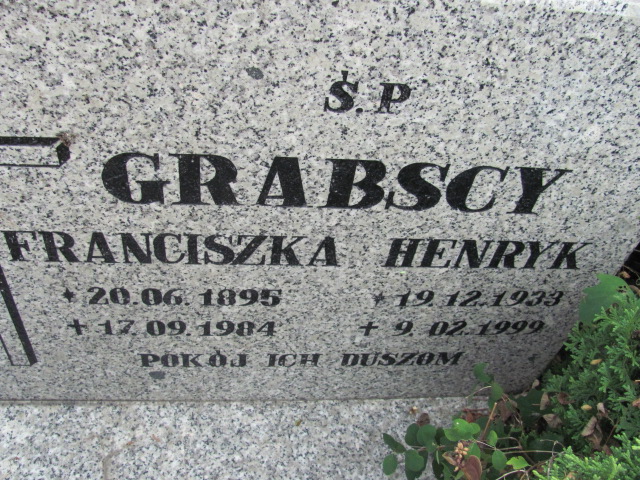 Franciszka Grabska 1895 Polanica Zdrój - Grobonet - Wyszukiwarka osób pochowanych