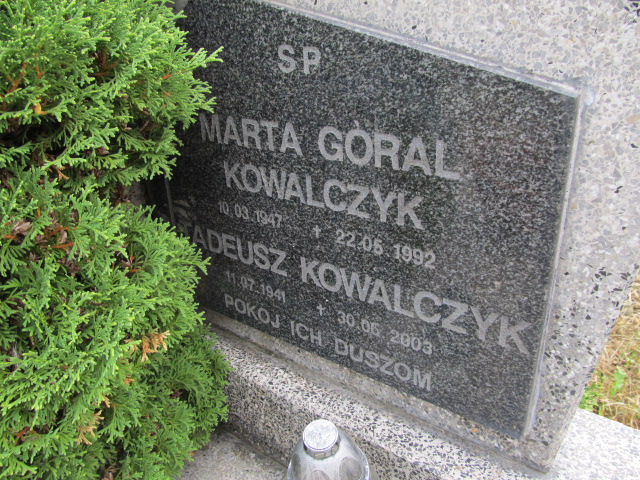 Marta Góral Kowalczyk  1947 Polanica Zdrój - Grobonet - Wyszukiwarka osób pochowanych