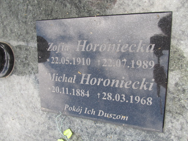 Zofia Horoniecka 1910 Polanica Zdrój - Grobonet - Wyszukiwarka osób pochowanych